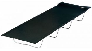 1 x Yellowstone 4 Leg Camp Bed - Black - Dimensions (approx) : 60 x 180 x 18cm - New & Boxed -