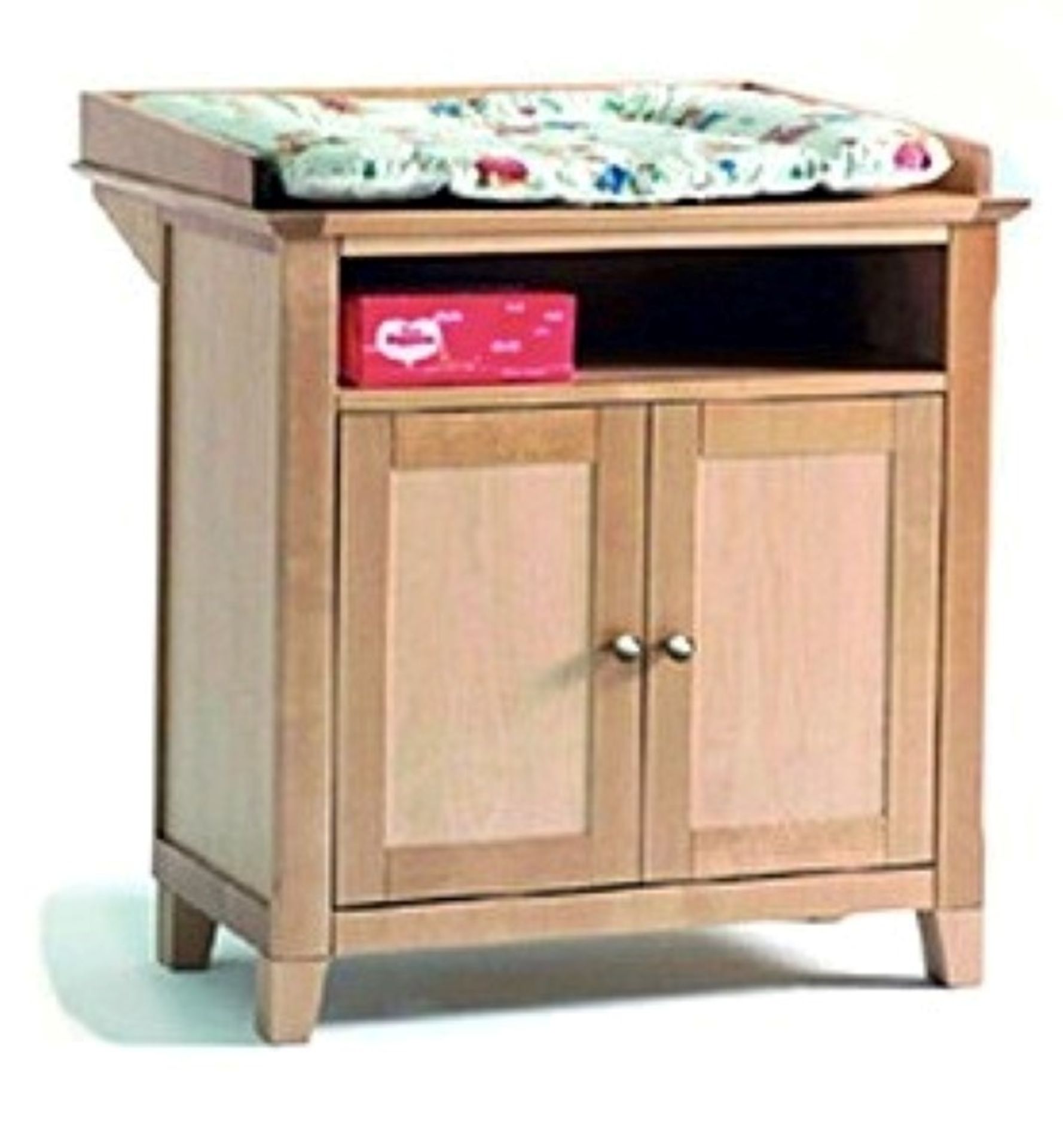 1 x Vienna Solid Wood Nursery Furniture Set - Birch - Includes Baby Changing Unit & Cot Brand - Image 2 of 4