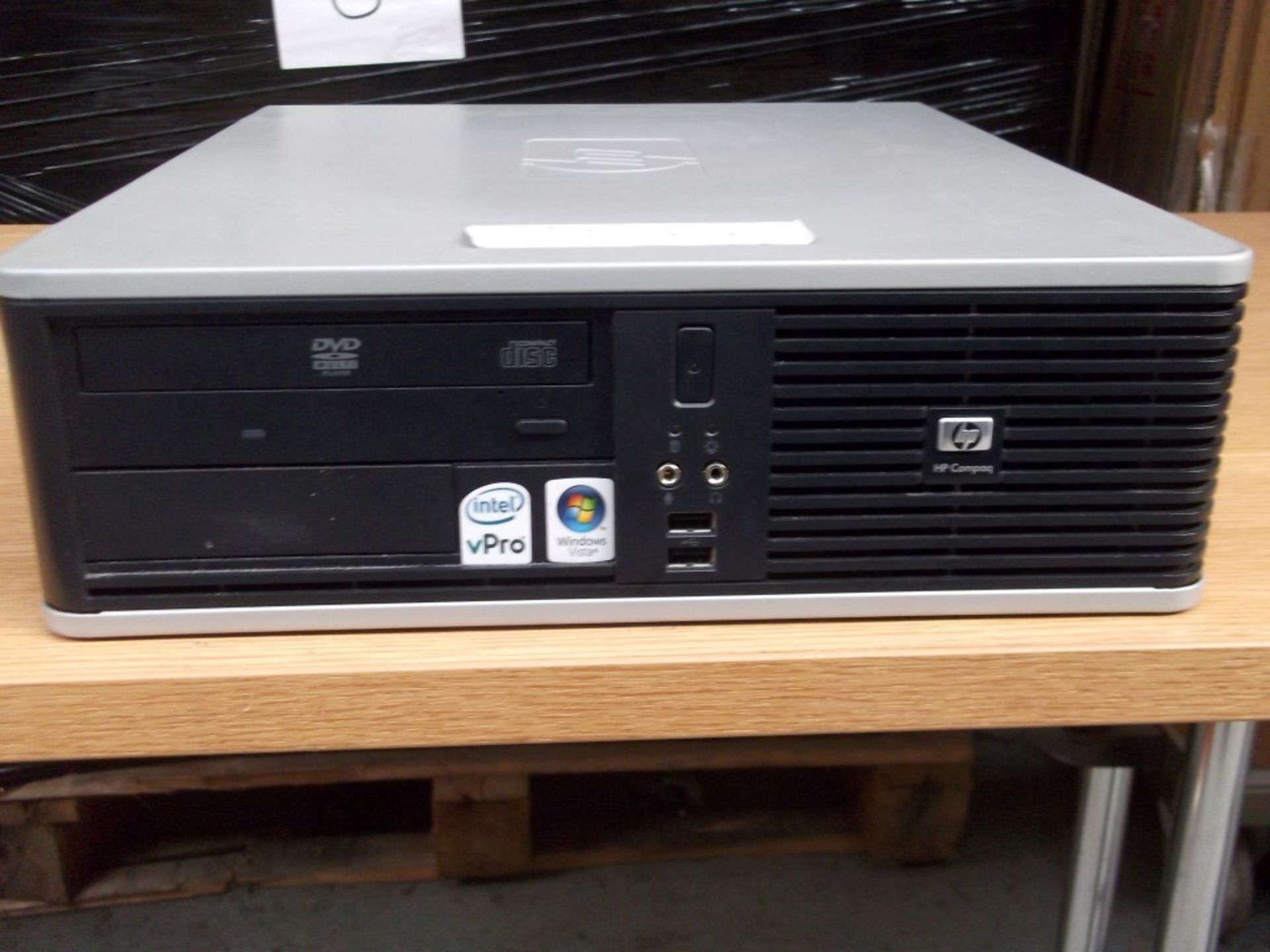 1 x HP DC7800 Desktop Computer - Intel Core 2 Duo 2.66 Ghz / 4gb Ram - HARD DISK DRIVE REMOVED - - Image 5 of 7