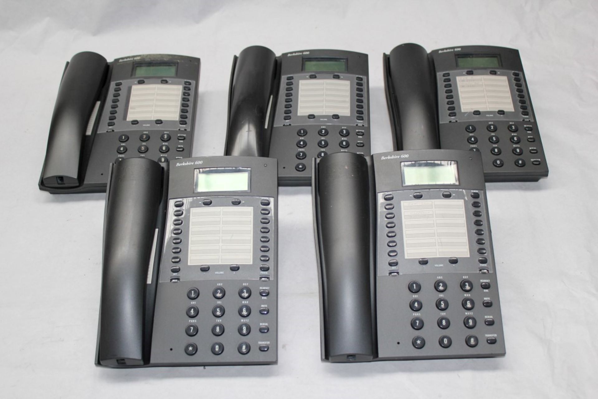 5 x ATL Professional Office Telephones - Model: Berkshire 600 - Pre-owned In Working Order - Taken