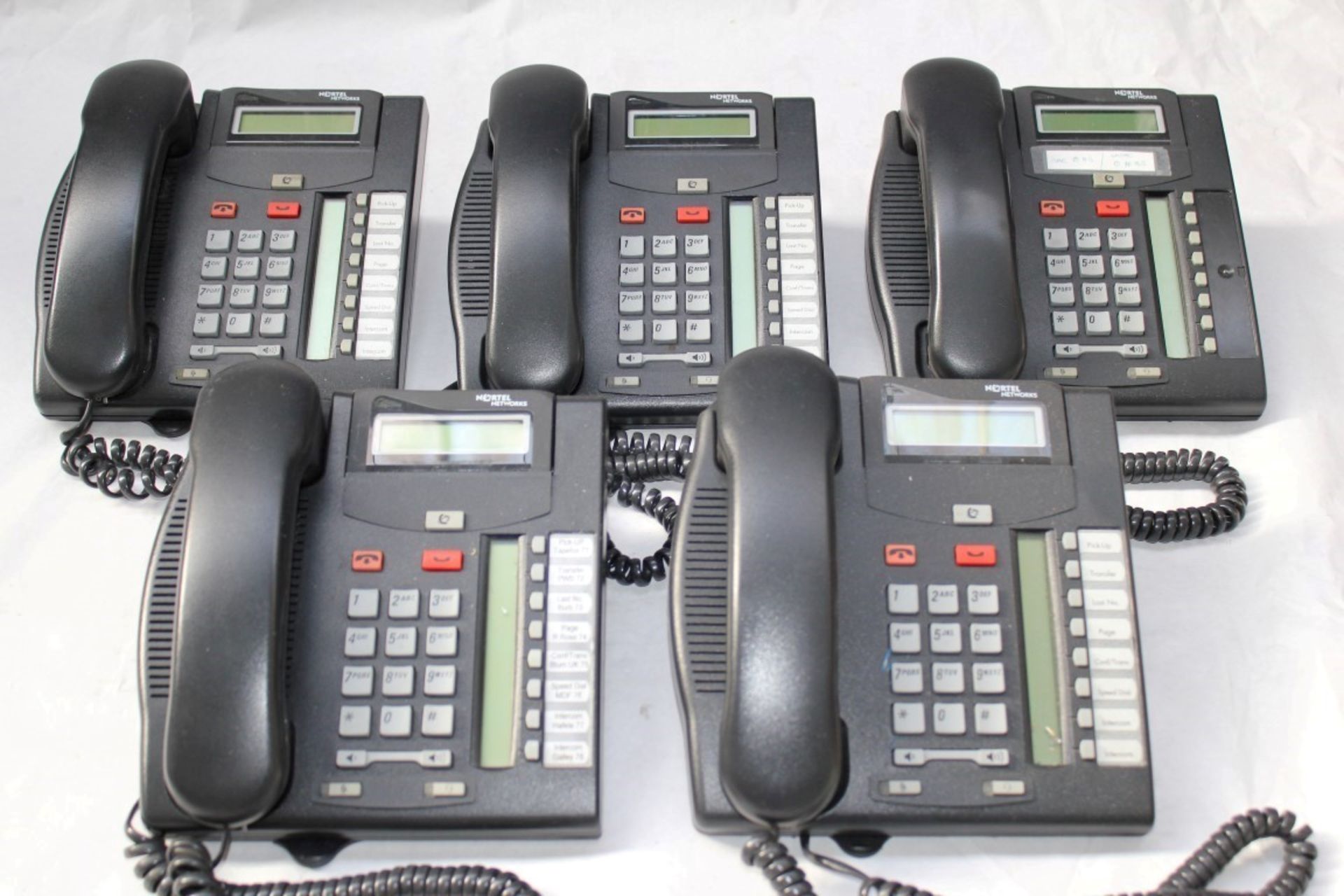 5 x Nortel Networks T7208 Business Telephones - Pre-owned In Working Order - Taken From Clean Office - Image 2 of 3