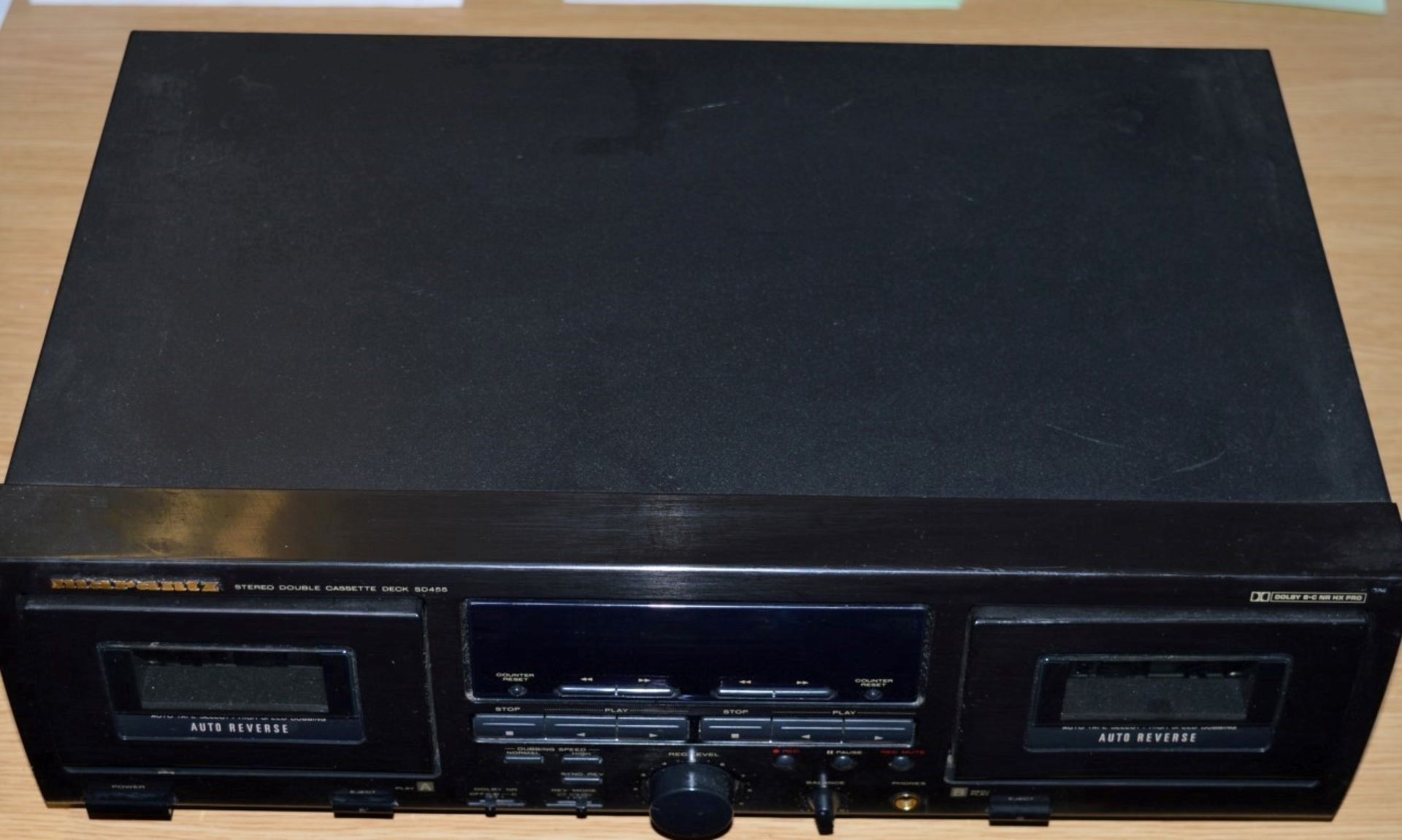 1 x Marantz Stereo Double Cassette Deck - Model SD455 - Working Order - CL010 - Location: Altrincham - Image 2 of 3