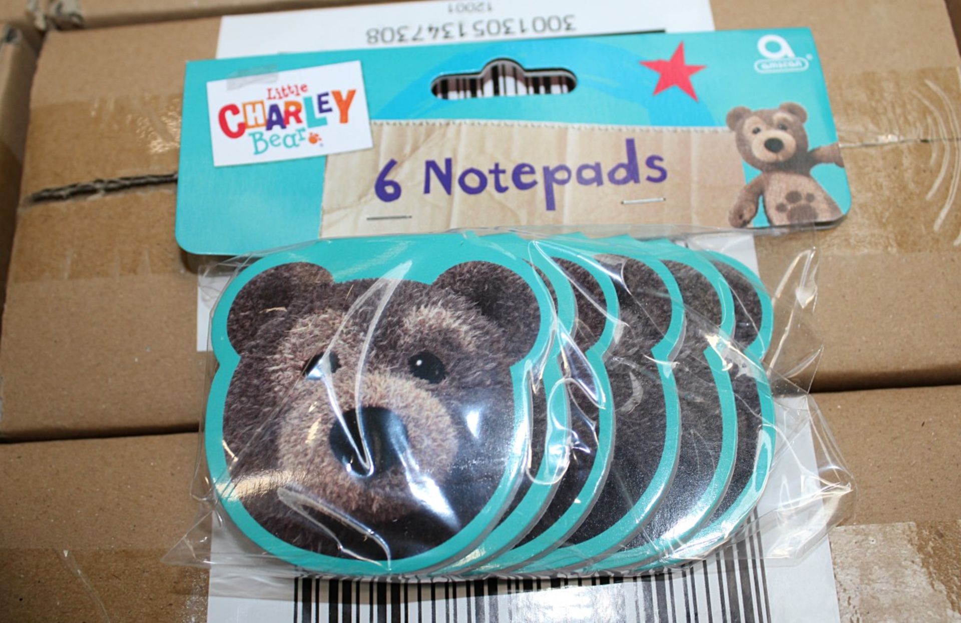 **PALLET LOT** Little Charlie Bear Partywear - Includes Boxes of Paper Plates & Notes Pads - - Image 6 of 12
