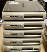 5 x Compaq D51U Small Form Factors Desktop Computers - Intel Pentium - Various Ram Sizes - HARD DISK