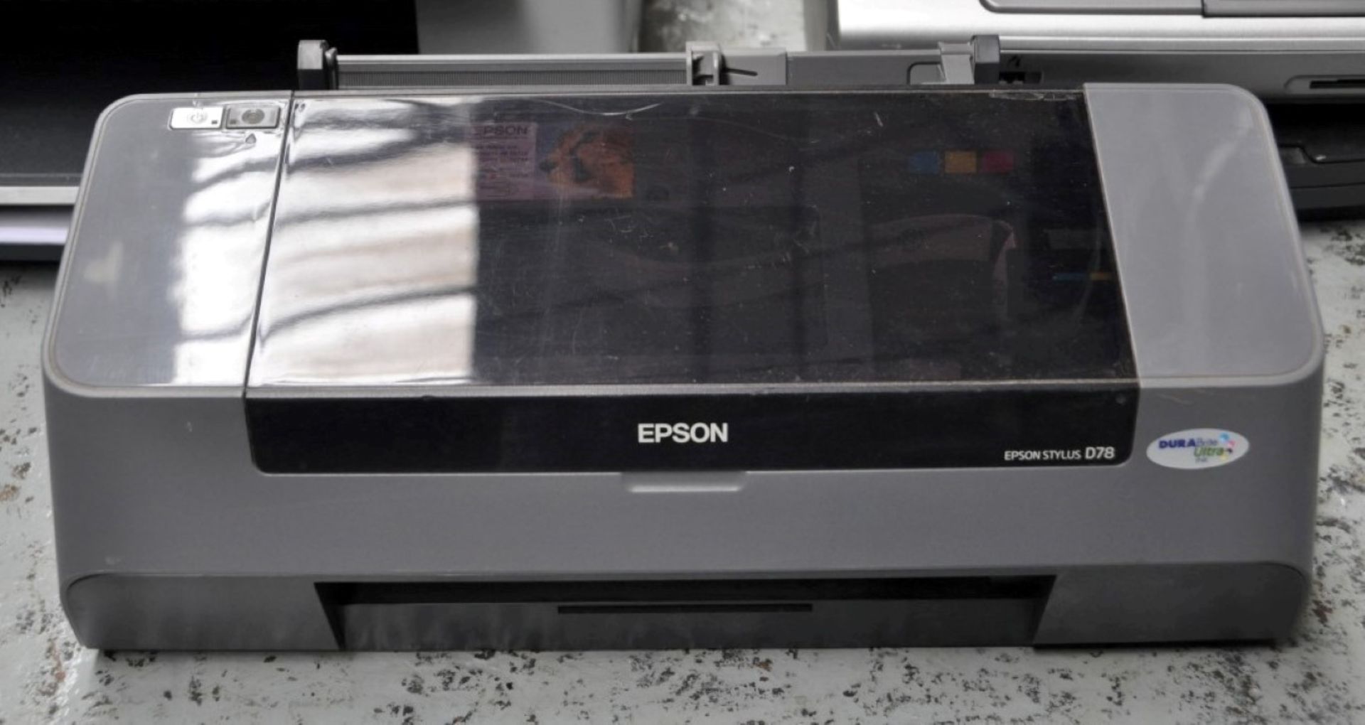 2 x Office Printers - Lot Includes: 1 x HP Officejet JS780 & 1 x Epson Stylus D78 - Taken From A - Image 3 of 3