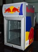 1 x Genuine RED BULL Baby Bottle Cooler BEER FRIDGE - eco LED - Model RBI-BC2 - 240v - Counter Top