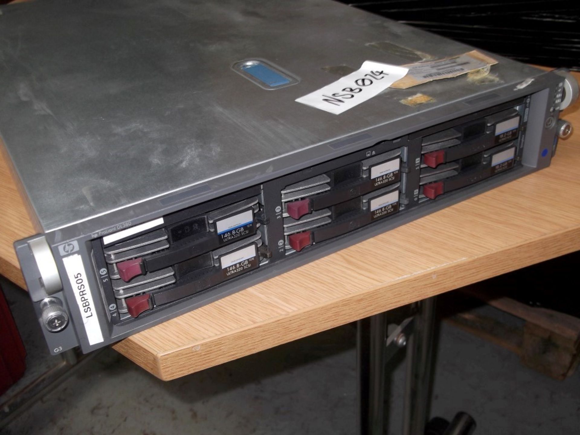 1 x 1 x HP ProLiant DL380 Rackmount File Server - G3 Xeon - 2GB - Recently Removed From A Working - Image 5 of 5