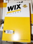 **Pallet Job Lot** Approx 92 x Assorted "Wix" Air, Fuel, Oil & Pollen Filters – Wix083 – 15
