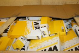 Approx 400 x Assorted "Wix" Car Air & Oil Filters – Very Large Boxed Double Pallet Lot – New /