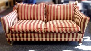 1 x DURESTA 'Portman' 3-Seater Sofa With Drop-Down Arms - Ex Display Stock In Great Condition –