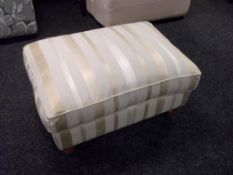 1 x DURESTA 'Ruskin' Footstool - Ex Display Stock In Great Condition – CL156 - Dimensions: W85 x D60