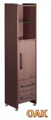 1  x Vogue ARC Series 2 Bathroom Floor Standing TALL BOY in LIGHT OAK - Manufactured to the