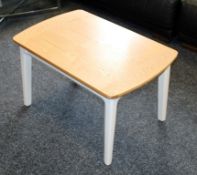 1 x Fryer Solid Ash Coffee Table - Ex Display Stock – Dimensions: W120 x D65 x H45cm - Ref: F117 -