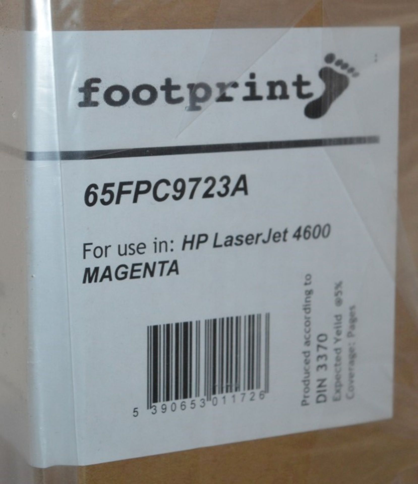 1 x Footprint Third Party HP 4600 Lasterjet Toner Cartridge MAGENTA - Genuine Boxed Sealed Stock - - Image 2 of 2