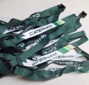 Approx 100 x Caterham F1 Race Team Branded Lanyard (Neck Strap) - Premium Quality With Great