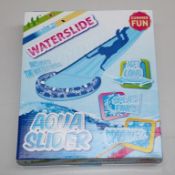 1 x "Aqua-Slider" 16ft Water Slide - Garden Slip-n-Slide Inflatable Toy - Brand New & Boxed -