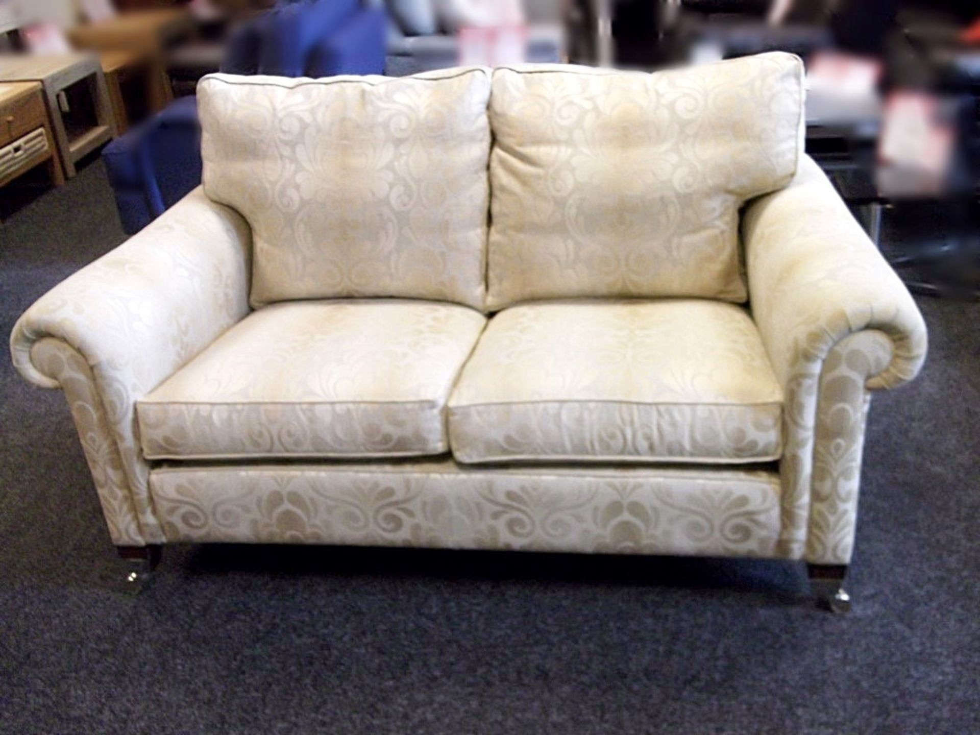 1 x DURESTA 'Portsmouth' 2-Seater Sofa - Ex Display Stock In Great Condition – CL156 - Dimensions: