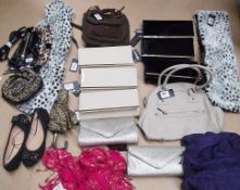 100 x Items Of Assorted Women's / Girls Fashion Accessories - Includes Handbags, Scarves, Gloves,