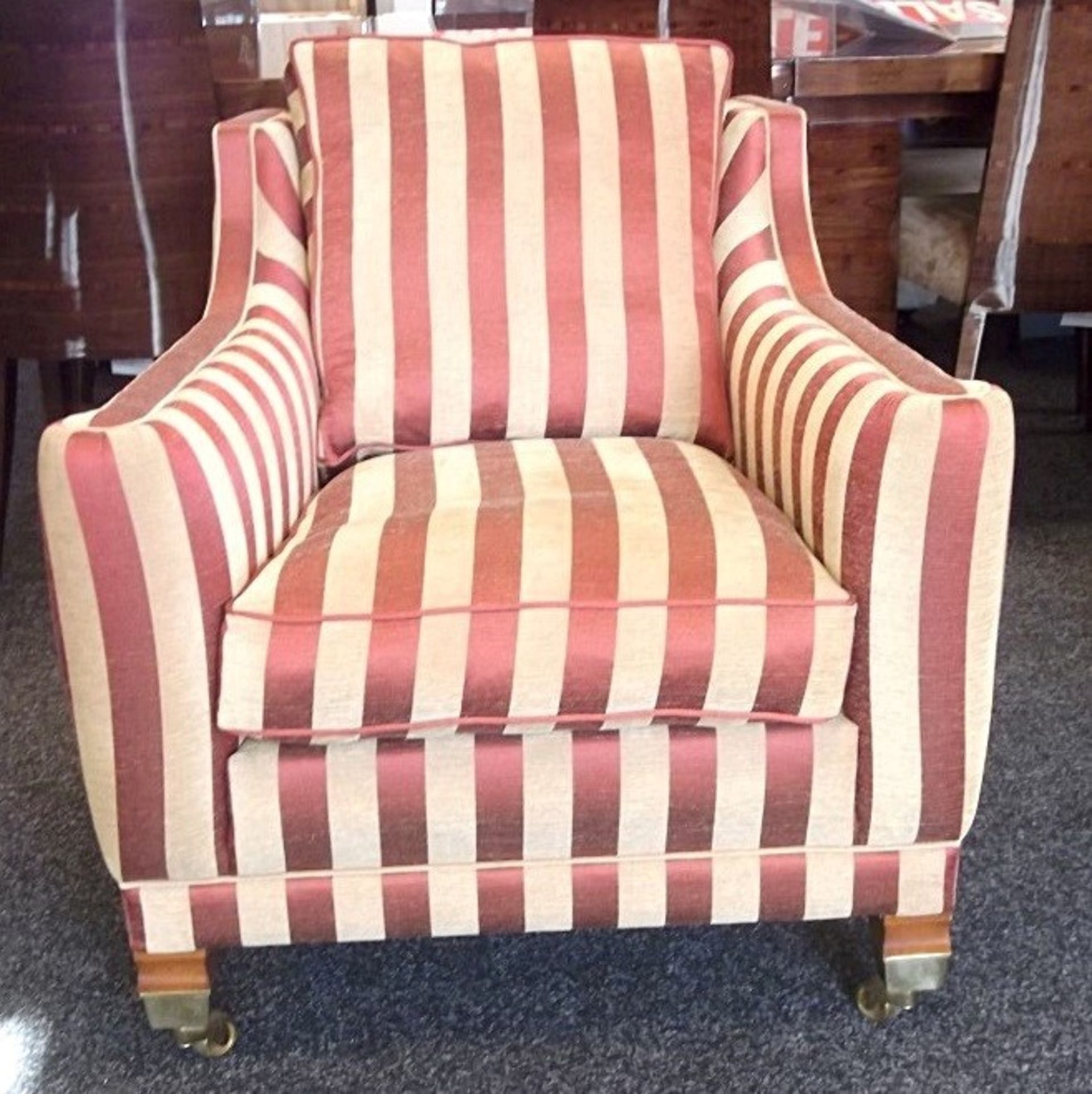 1 x DURESTA 'Portman' Armchair - Ex Display Stock In Great Condition – CL156 - Dimensions: W85 x - Image 3 of 3