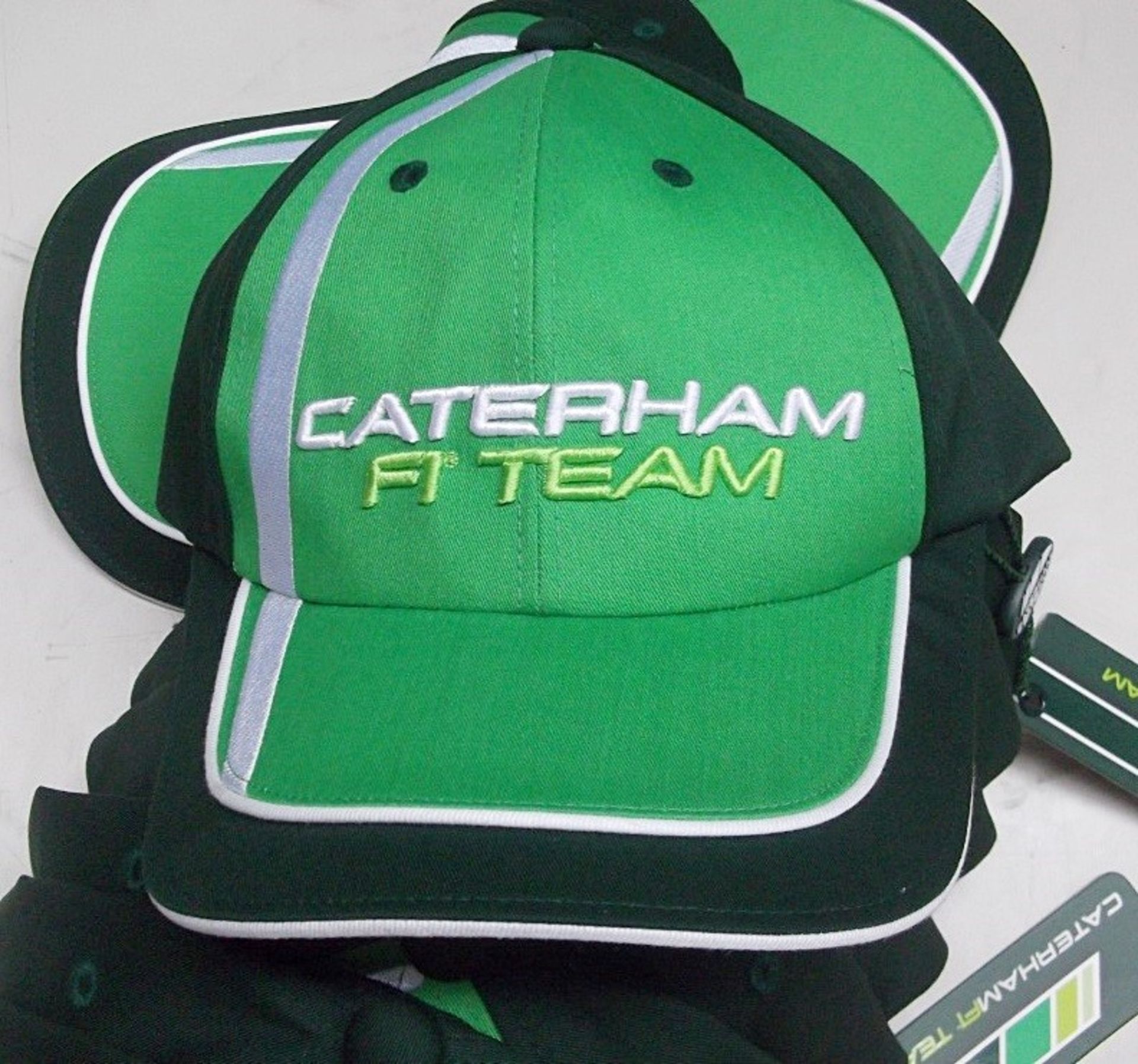 12 x CATERHAM F1 Team Caps - CL155 - Ref: JIM078 - Location: Altrincham WA14 - NEW with TAGS  We