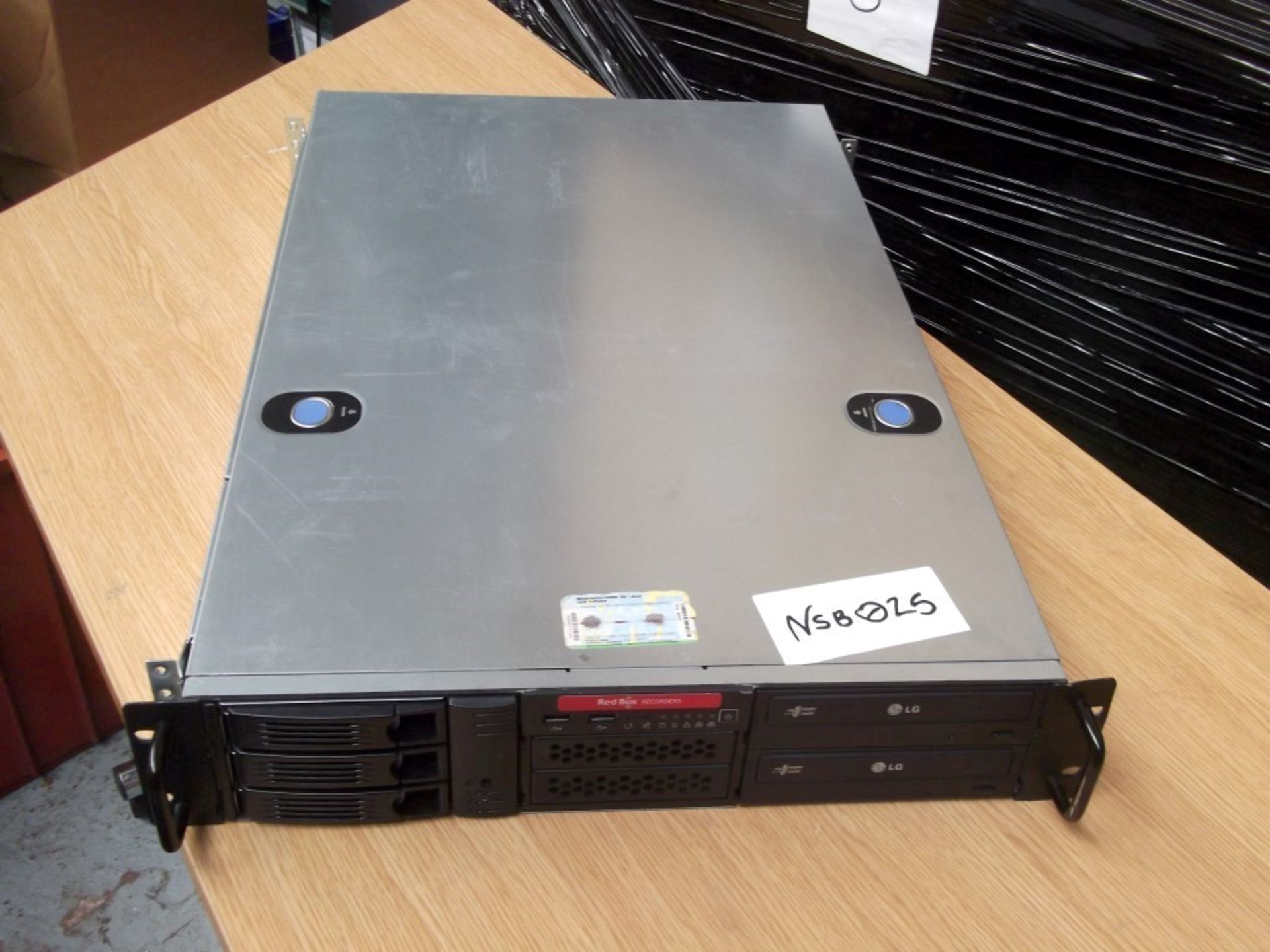 1 x Redbox Recorder - Enterprise IPT / Voice Recording Rackmount Server - Model RBR 2620 - Core 2