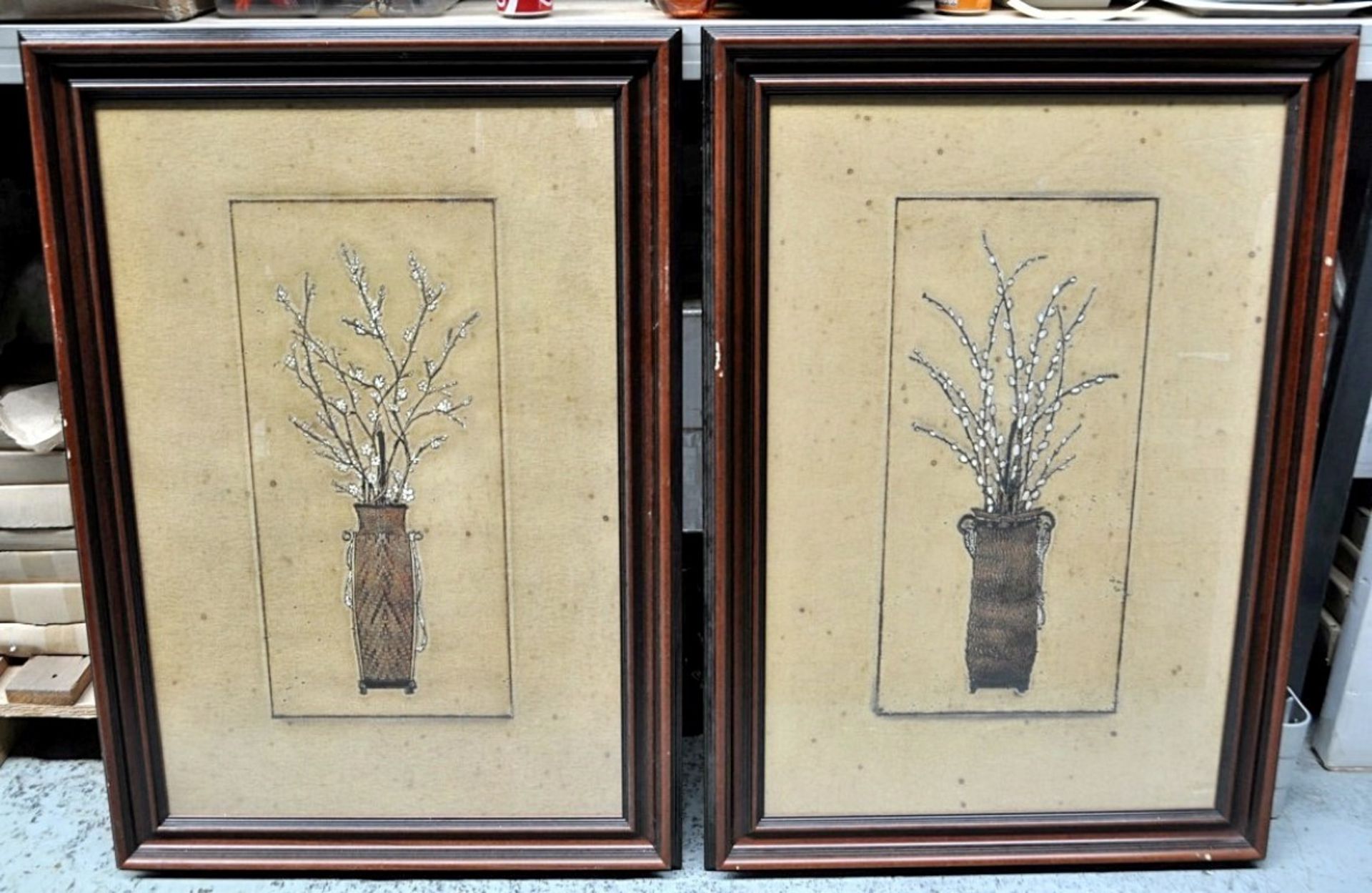 A Pair Of Framed Prints From Eastwood Fine Art - Ref 8410 / 8411 - Good Overall Condition, Mild
