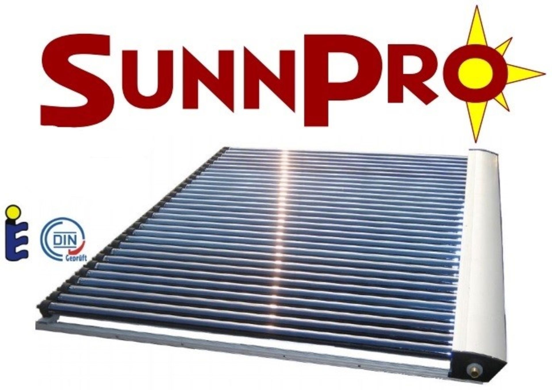 1 x Sunnpro SP30 Vacuum Tube Solar Panel SPARE TUBE PACK - Size 2420 x 2010mm - Amongst The Most