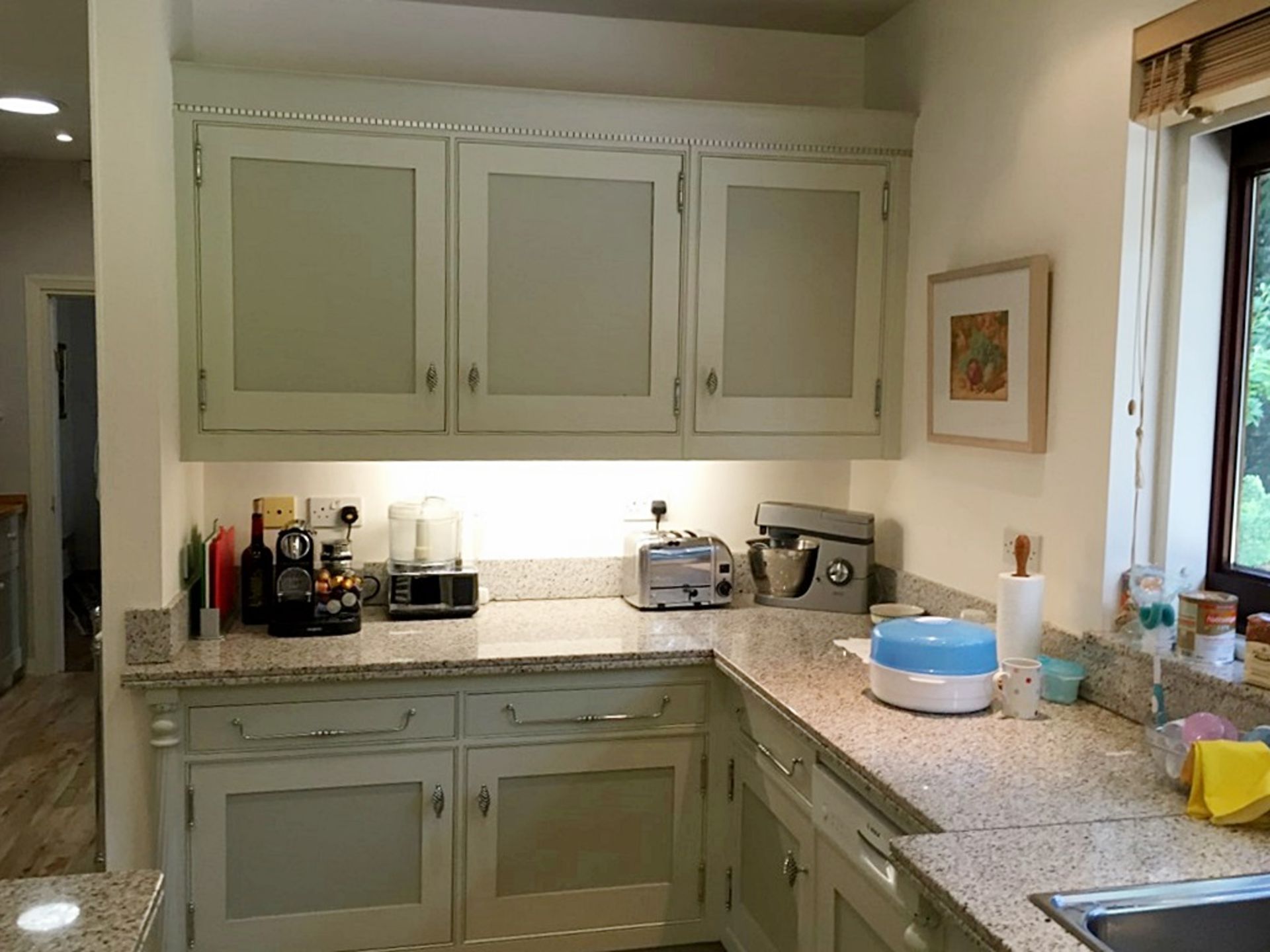 1 x Mark Wilkinson Designer kitchen With Miele Appliances & Granite Worksurfaces - No VAT - Image 3 of 65