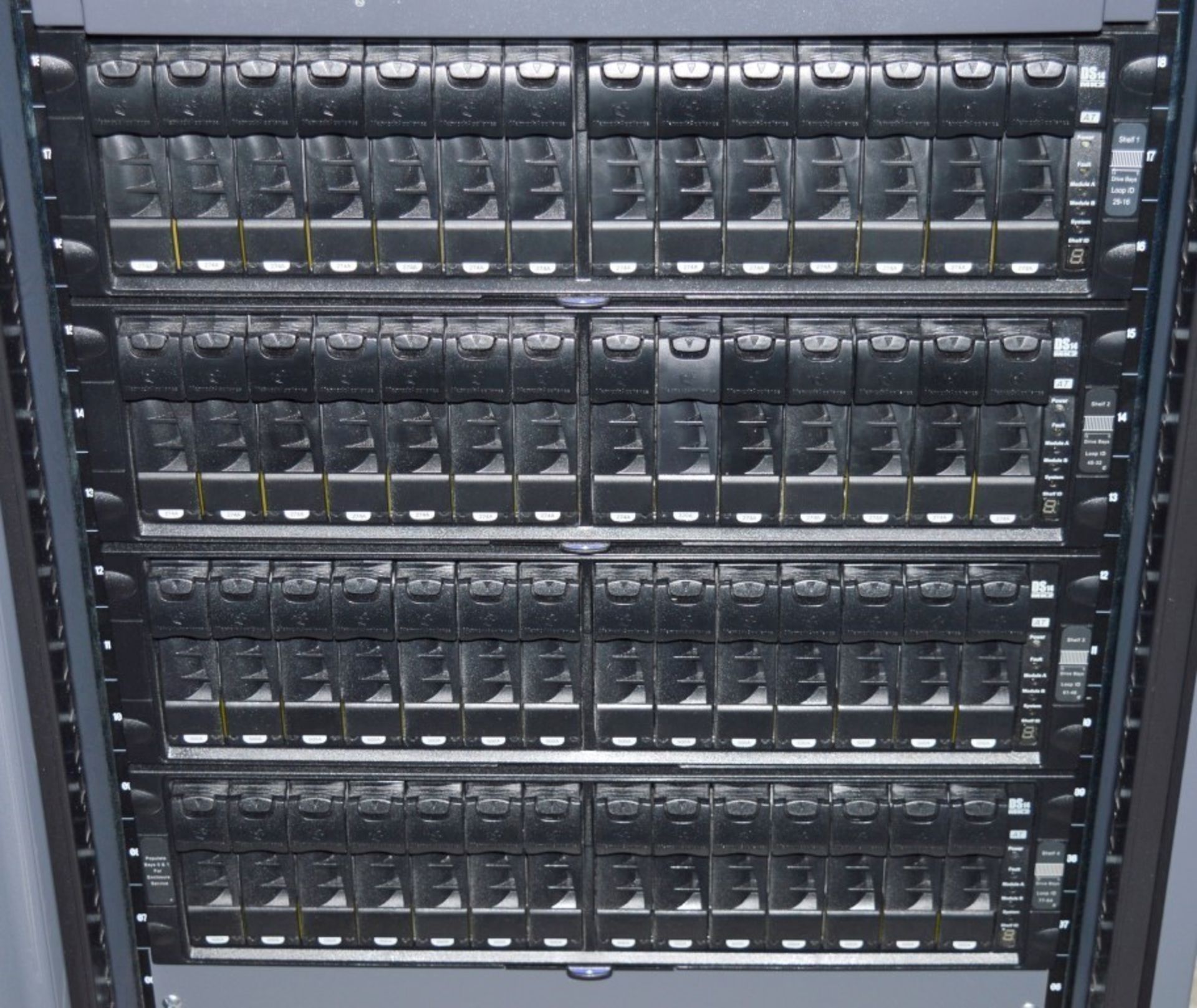 1 x Network Appliance Netapp Filer - Netapp Data Rack With 1 x FAS3140 Controller and 9 x DS14 MK2 - Image 2 of 23
