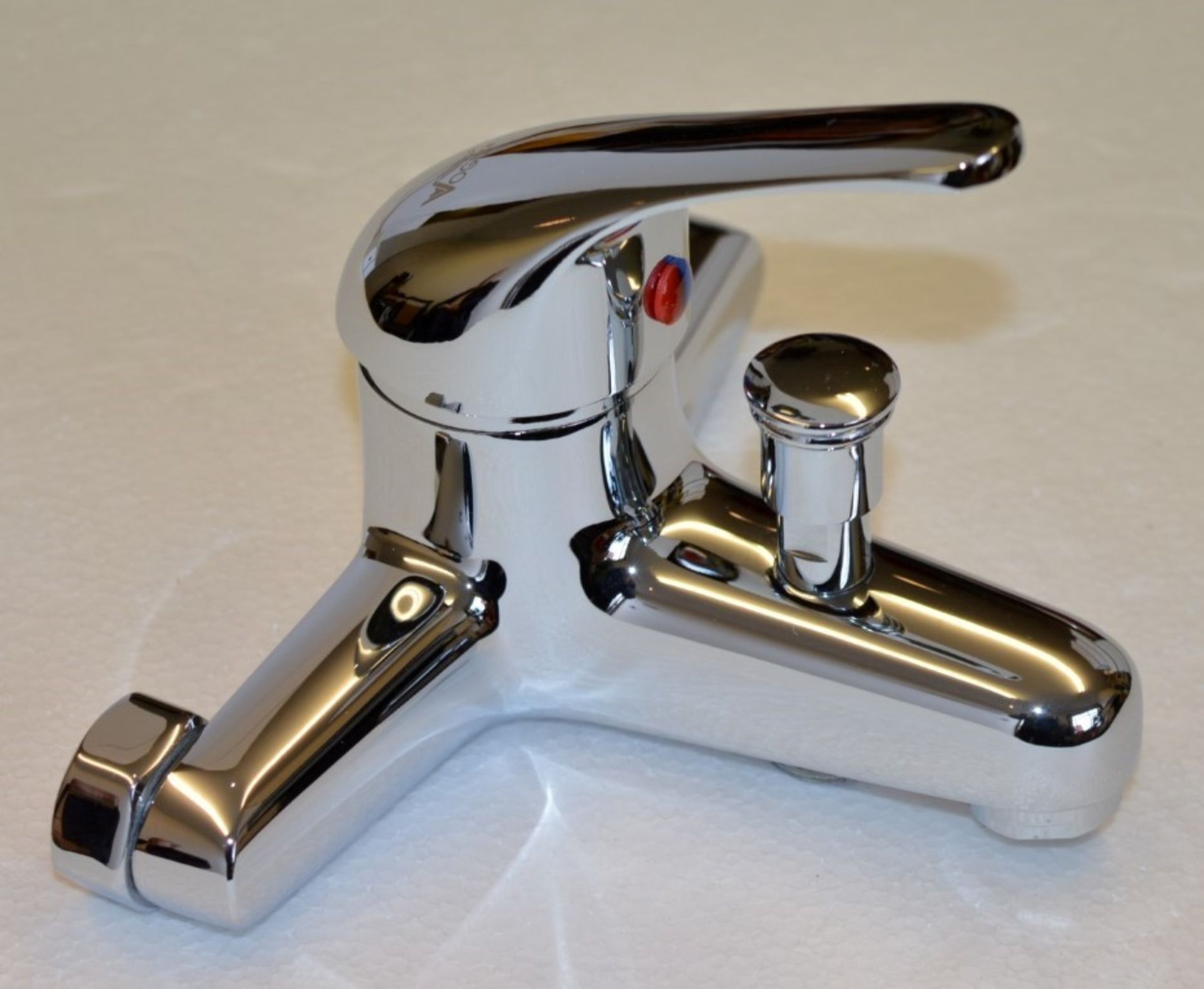 1 x Vogue Carmina Deck Mounted Bath Shower Mixer Tap - Includes Bath Mixer Tap, Shower Head and - Image 4 of 11