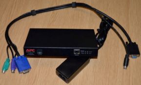 1 x APC IP Gateway for Analog KVM Switch - Model AP5456 - With PSU and Cable - Removed From