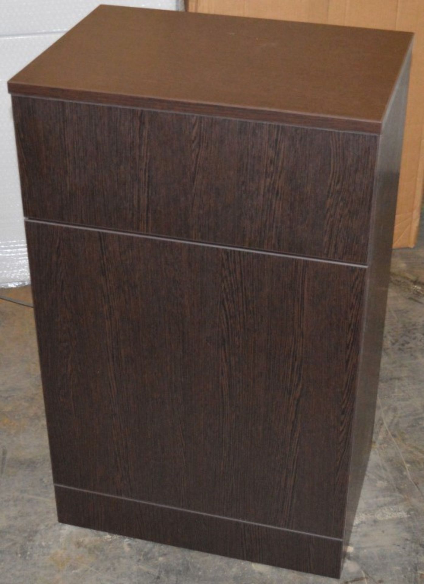1 x Venizia BTW Toilet Pan Unit in Wenge With Concealed Cistern - 500mm Width - Brand New Boxed - Image 6 of 6