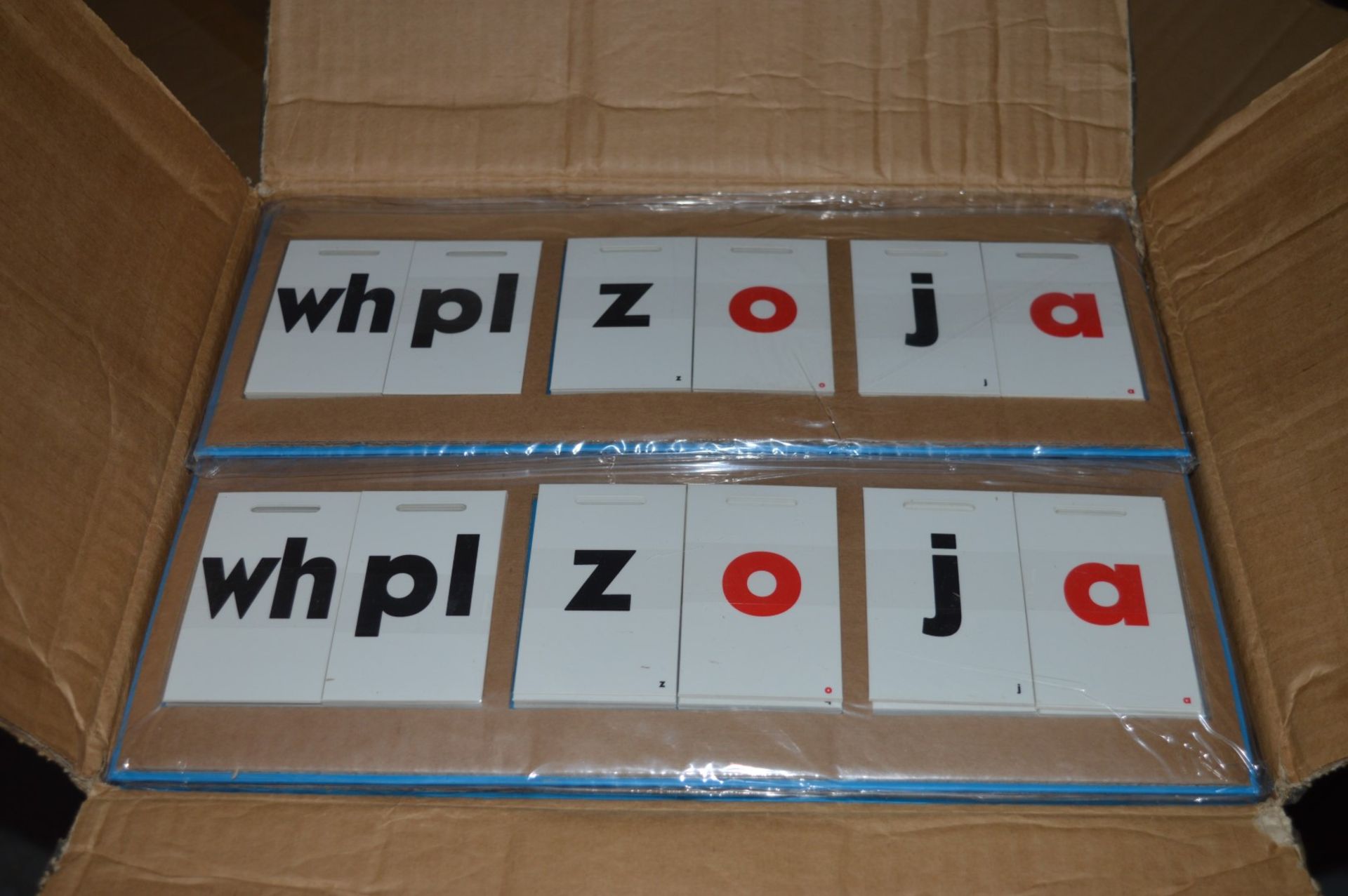 36 x Galt Educational WORDS FLIP CARDS With Stands - WORD BUILDER - For Educational Purposes - Ideal - Image 3 of 6