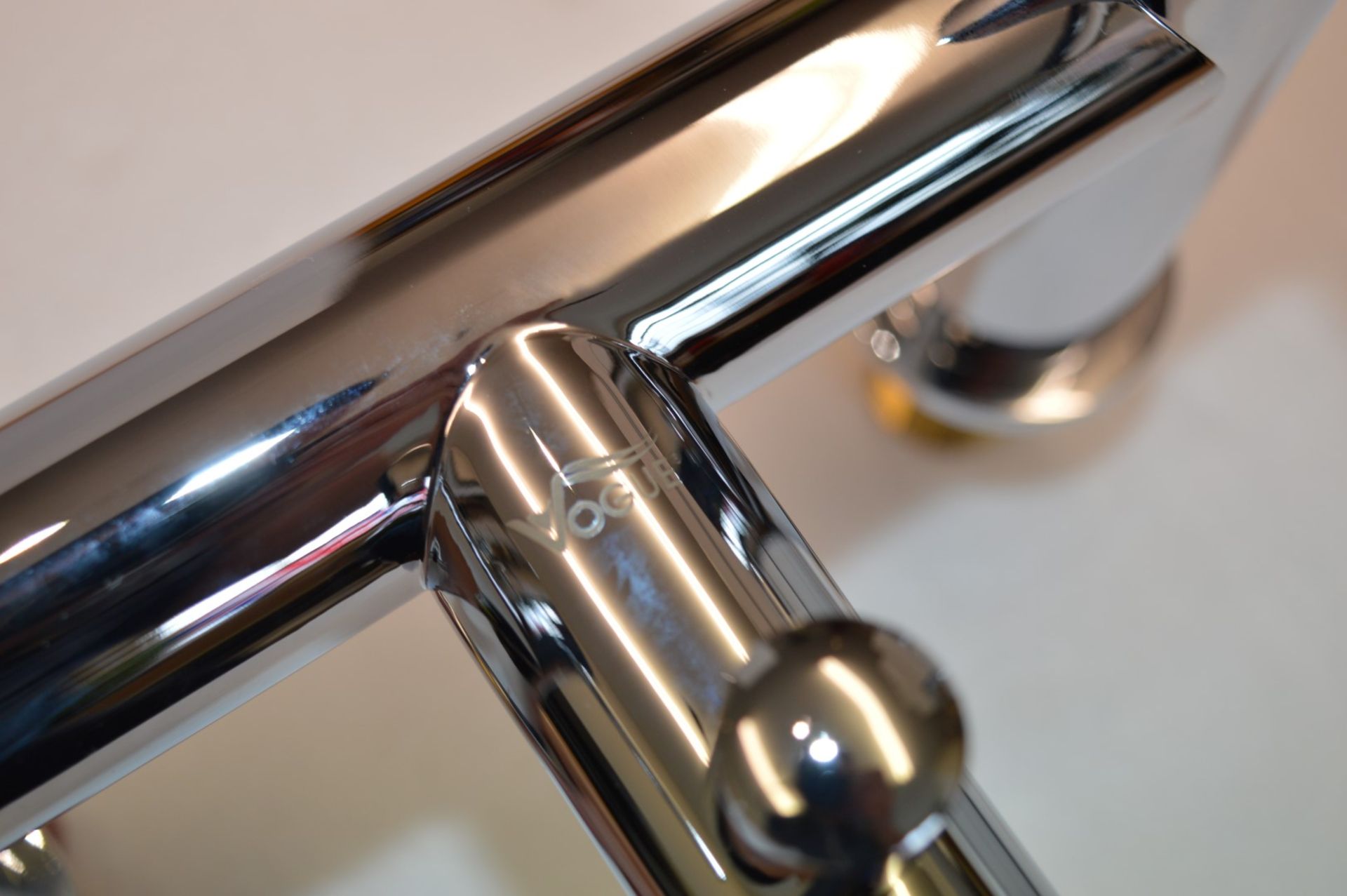 1 x Series 5 Bath Shower Mixer Tap With Handset - Vogue Bathrooms Platinum Brassware Collection - - Image 7 of 9