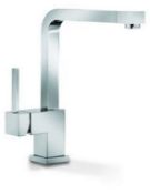 1 x Baumatic AT211CH Solo-Cube Gemoetric Mixer Tap Chrome – NEW & BOXED – CL053 – Location: