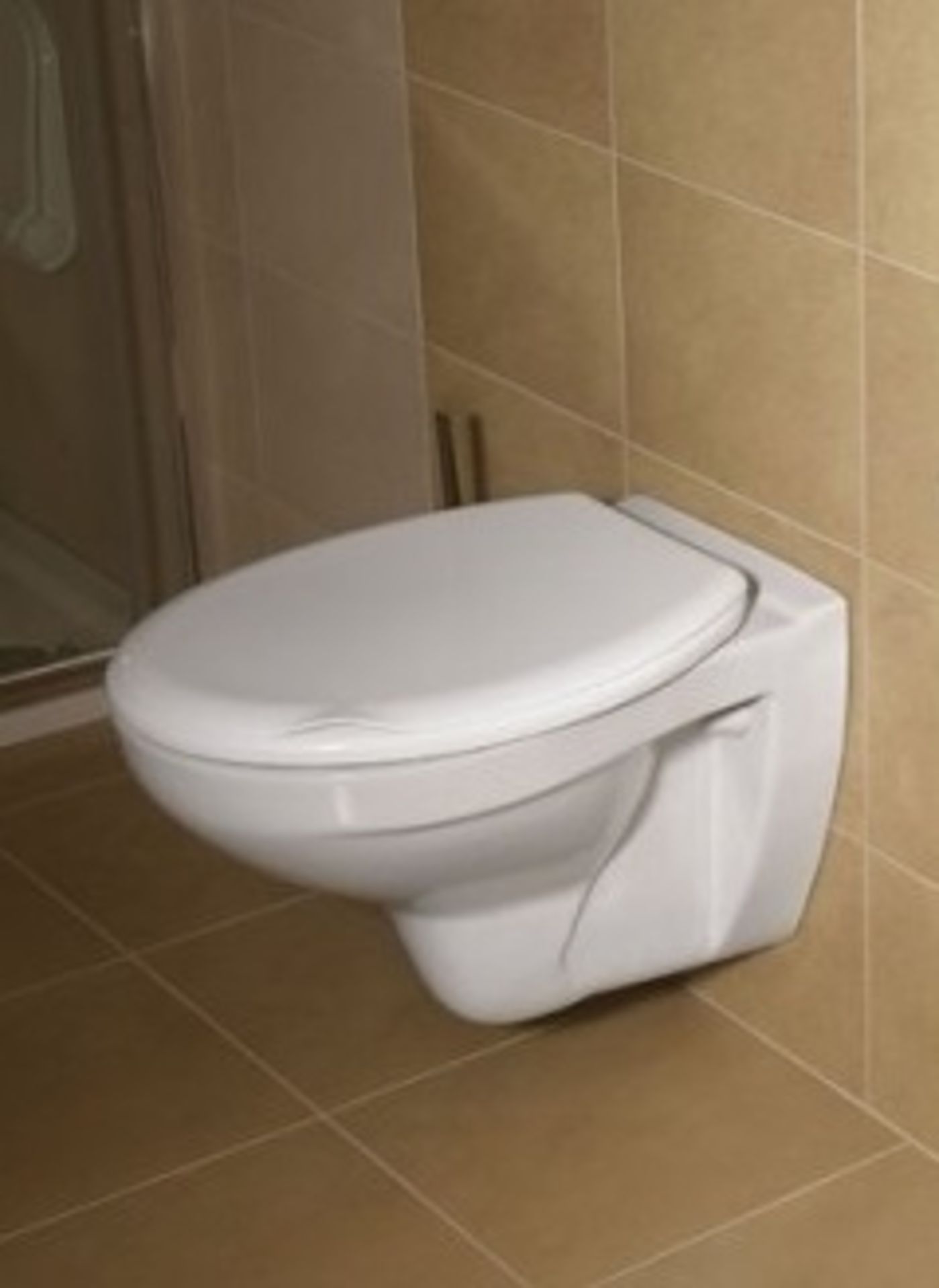 1 x Aqualine TAURUS / DUNHILL Wall Hung Back to Wall Toilet Pan - Brand New and Boxed - Seat Not