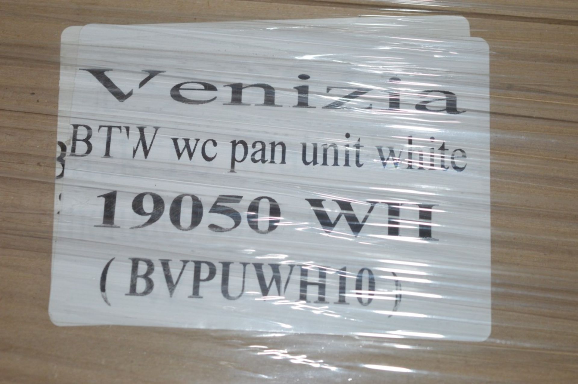 10 x Venizia BTW Toilet Pan Units in Gloss White With Concealed Cisterns - 500mm Width - Includes - Image 5 of 6