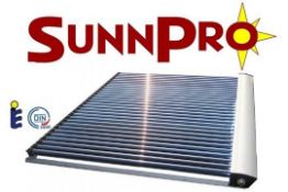 1 x Sunnpro SP30 Vacuum Tube Solar Panel - Size 2420 x 2010mm - Amongst The Most Efficient Solar