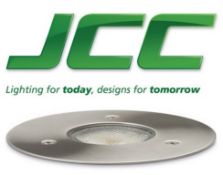 6 x JCC Lighting Exterior LED Mains Voltage Recessed GROUND UPLIGHTS - Ideal For Patios or Decking -