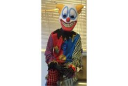 10 x Halloween SCARY CLOWN Dressing Up Costume - For Those Who Really Want a Spooky Trick or Treat