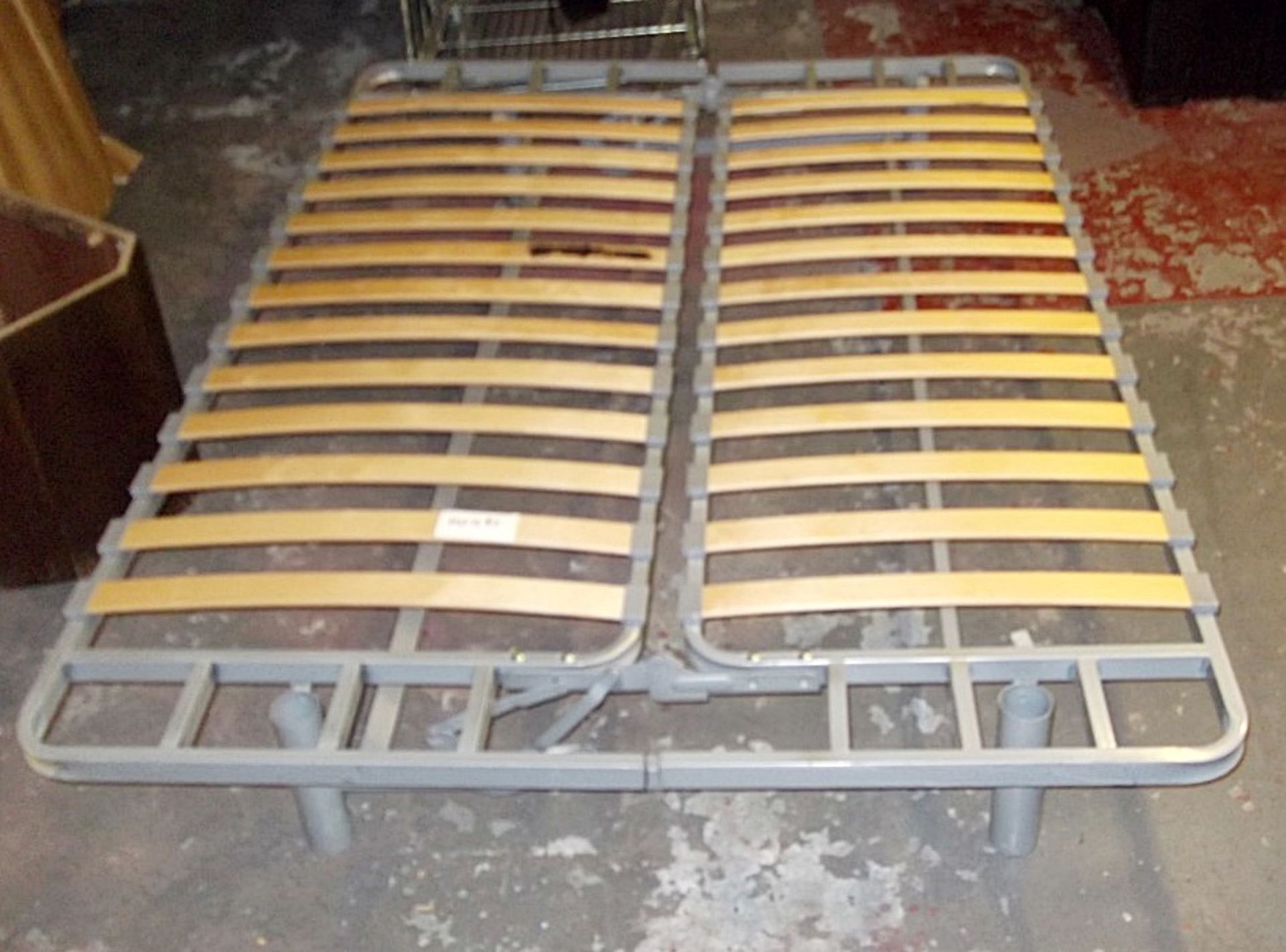 1 x Futon / Sofa Bed - Pre-owned In Good Working Condition With Mattress - Measurements: 200 x 140cm