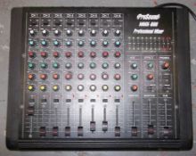 1 x ProSound MMX-800 Mixer - Good Working Condition - 8 Channel Sound Mixer - Ideal For Home-