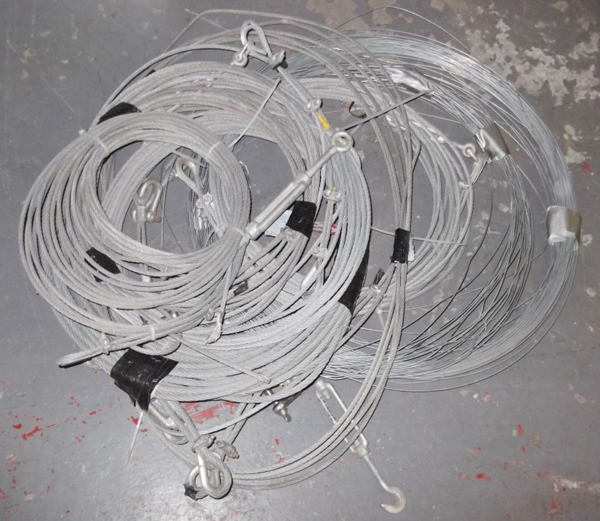 9 x Assorted Coils Of Catenary Wire - Supplied In A Variety Of Thicknesses And Lengths, Most With