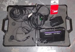 1 x Wireless Head Mic System -  Pre-owned, One Previous Professional Owner - Transmitter Receiver,