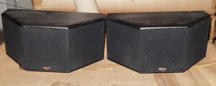 2 x Pairs Of Klipsch 55.5 Surround Sound Home Theatre Speakers - Like New, In Original Box - Synergy