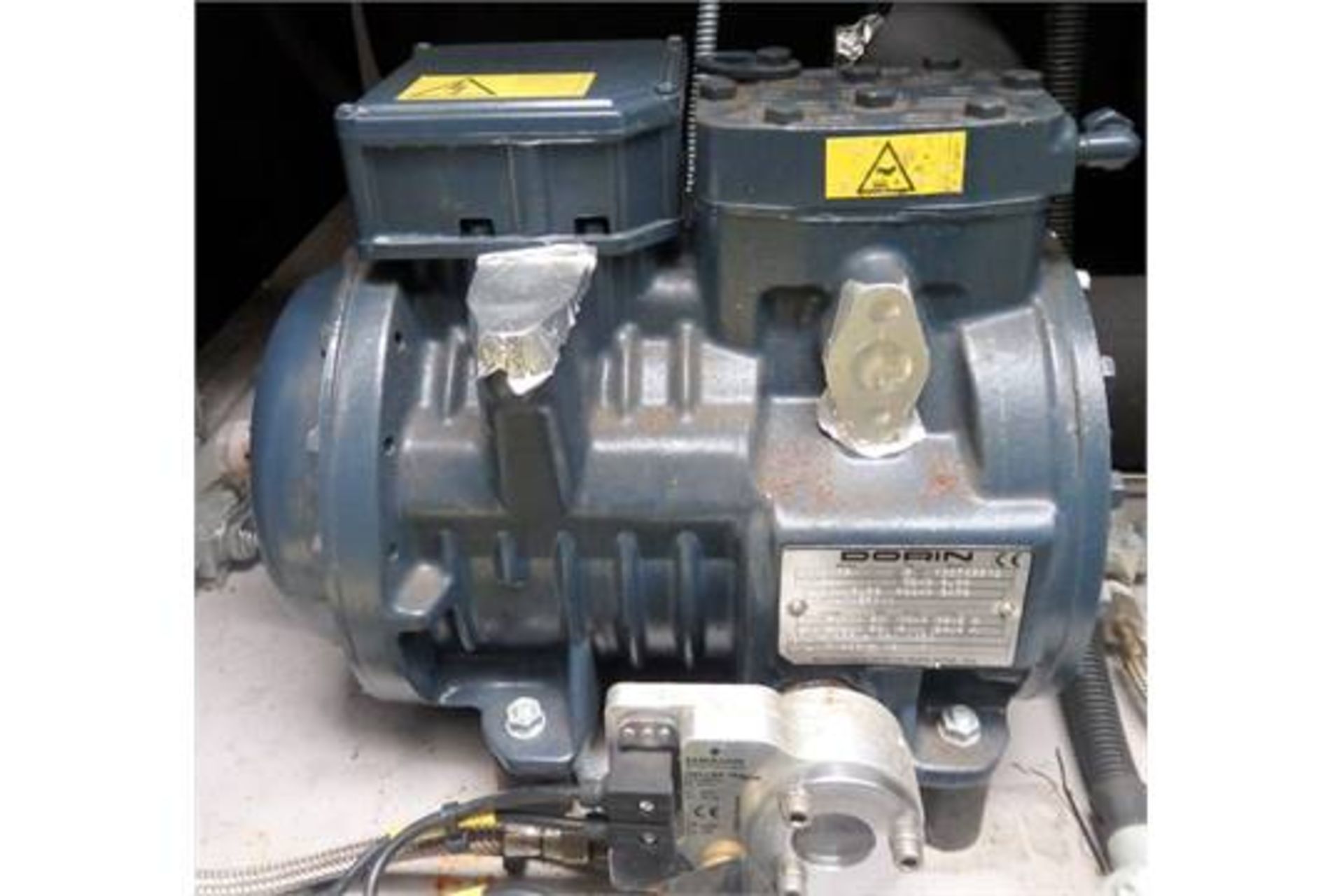 1 x Dorin CO2 Single Stage Compressor - Model SCC300B - Taken From Unused Refridgeration Systems -