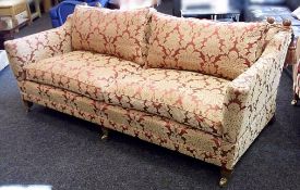 1 x DURESTA 'Portman' 3-Seater Grande Sofa With Drop-Down Arms - Ex Display Stock In Great Condition