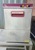 1 x Maidaid Commercial Glass Washer - Model D40 - Pre-owned In Good Working Order With 13 amp plug -