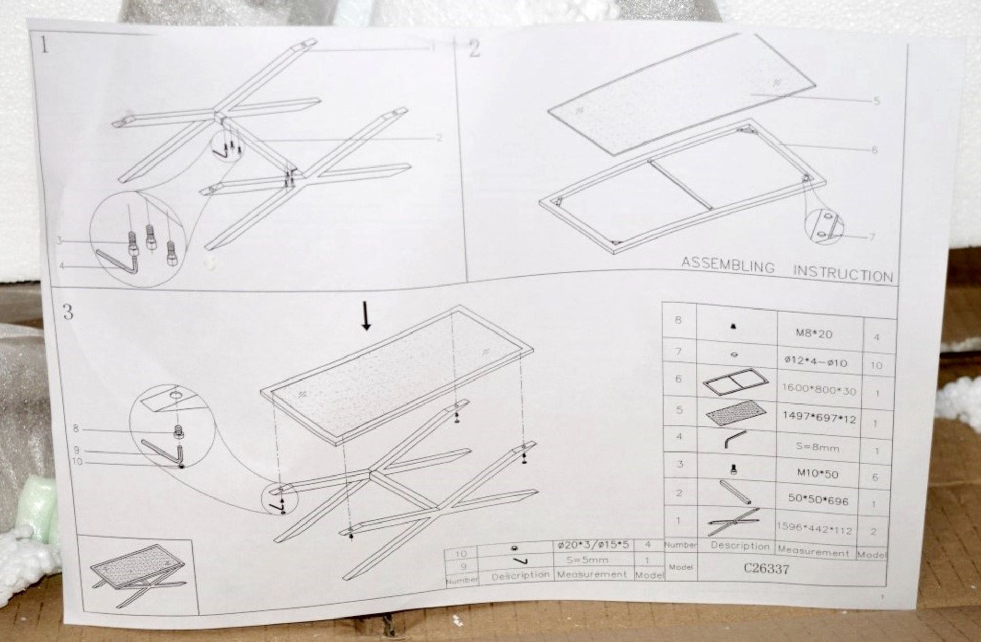 1 x Eichholtz Gramercy Park Coffee Table - CL087 - Location: Altrincham WA14 - Image 4 of 4