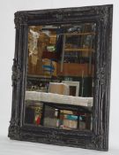 1 x Buckingham Antique French Style Black Mirror - CL087 - Location: Altrincham WA14 - RRP £439.00